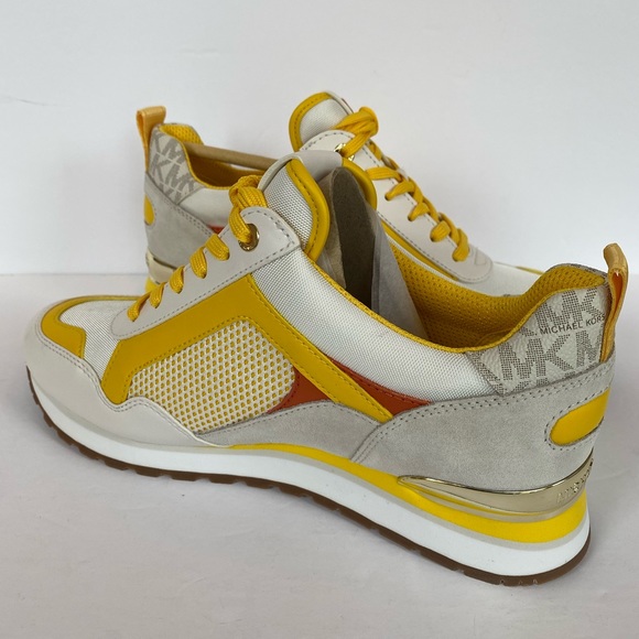 MICHAEL KORS Wilma Trainer Canvas sneaker Size:7.5 - Picture 6 of 12